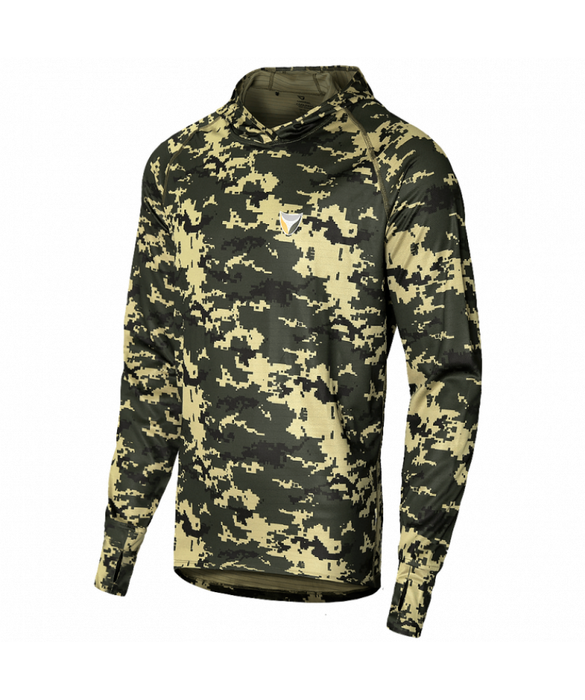 Лонгслів Hood Antistatic UA DIGITAL WOODLAND