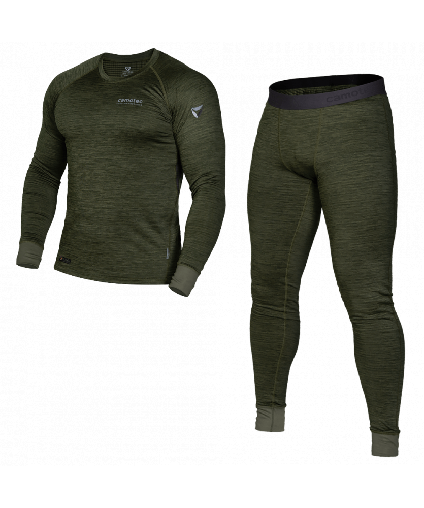 Термобілизна Polarheat QS Pro 2.0 Олива Меланж (7365), XXXXL