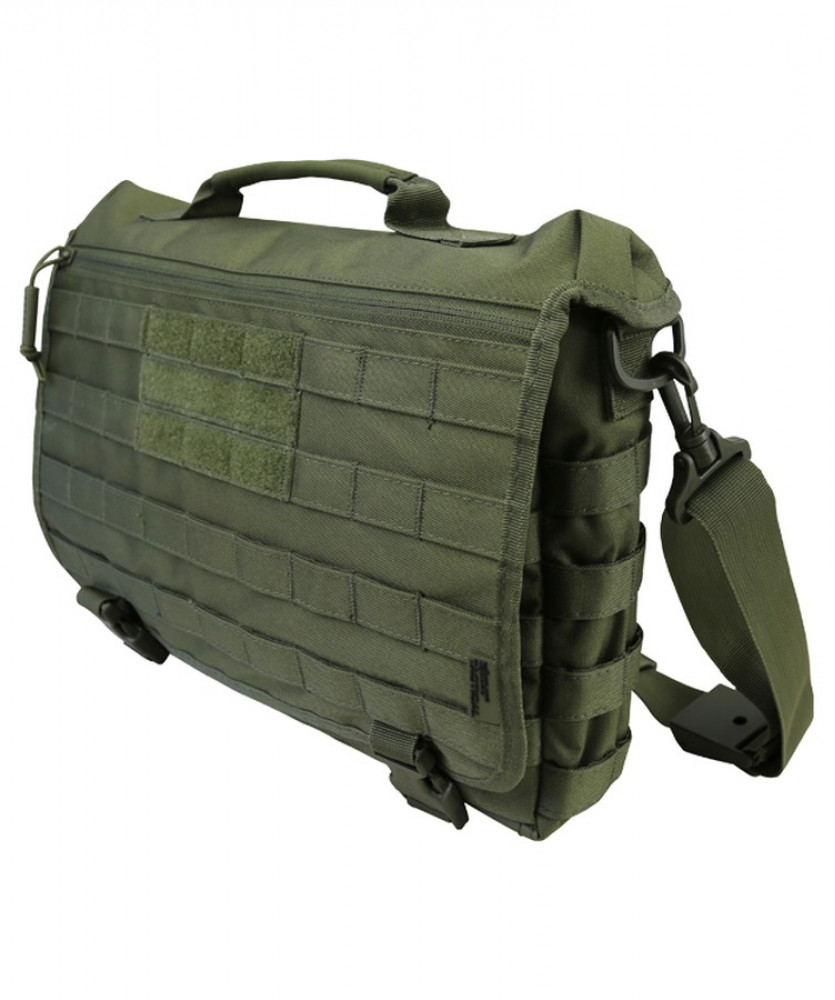 Сумка KOMBAT UK Medium Messenger Bag - Olive Gre