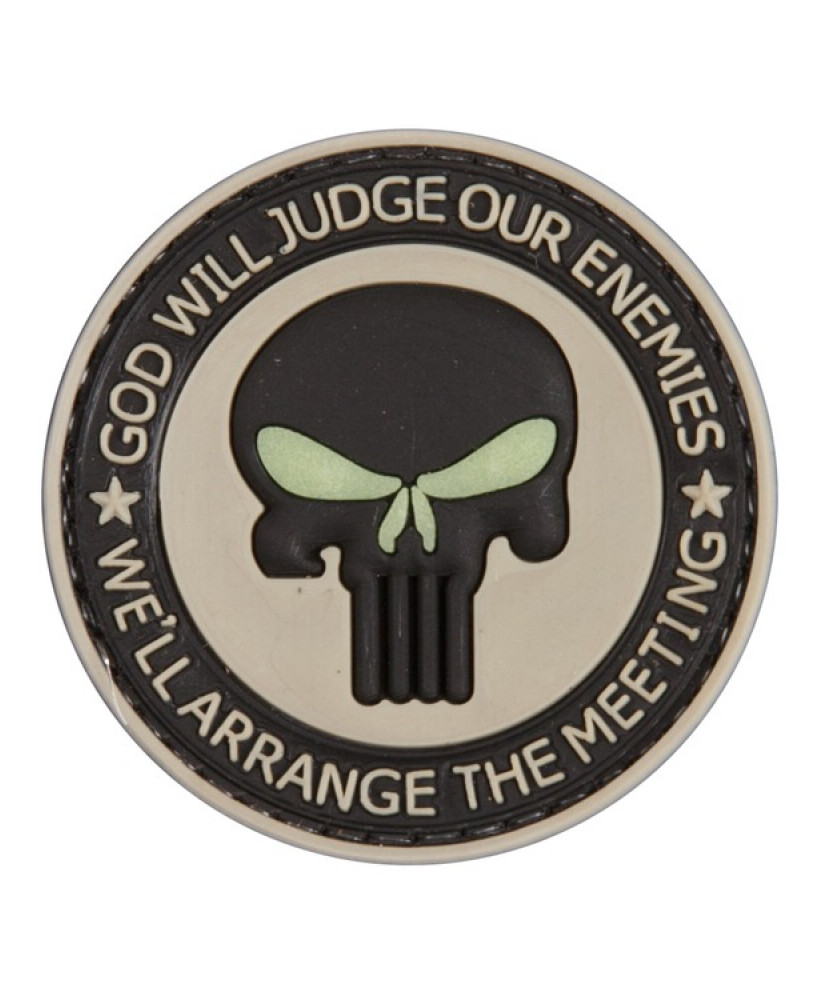 Шеврон KOMBAT God Will Judge Patch