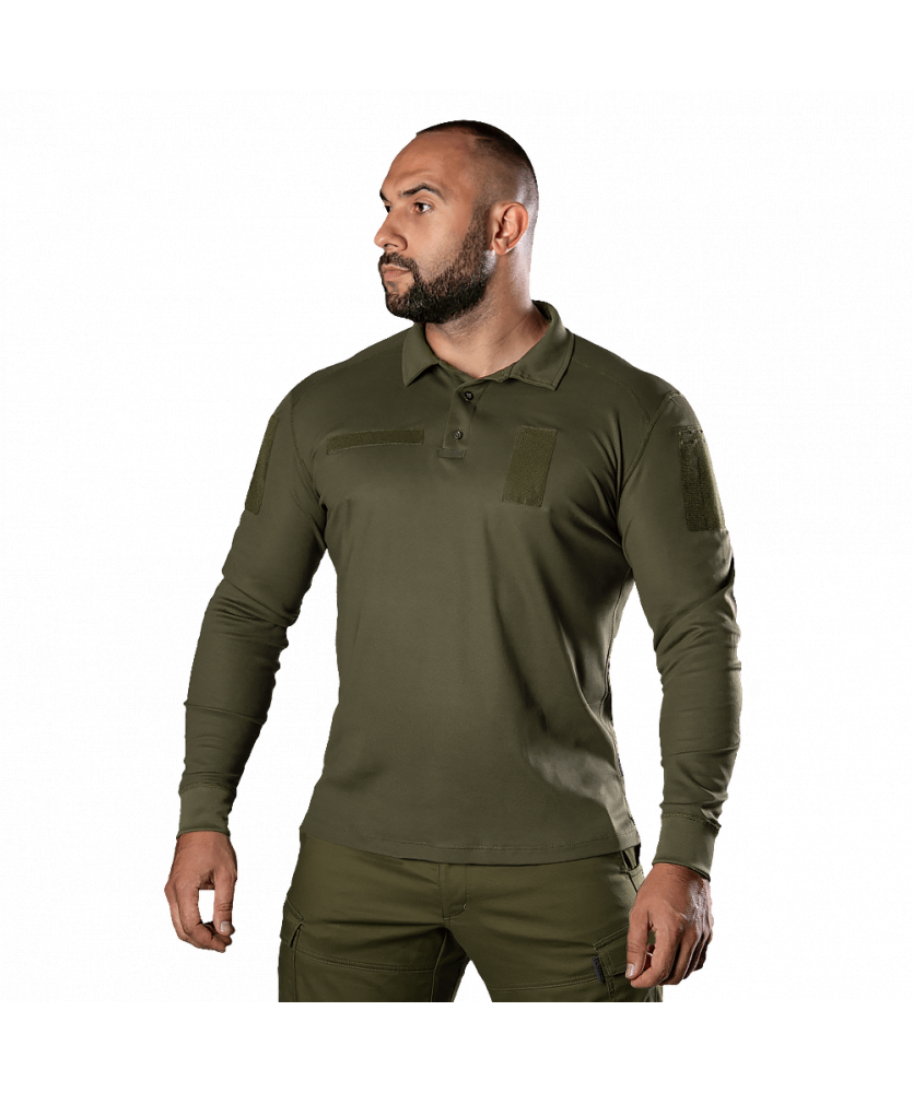 Поло Camotec Army ID Long CoolPass Pique LT