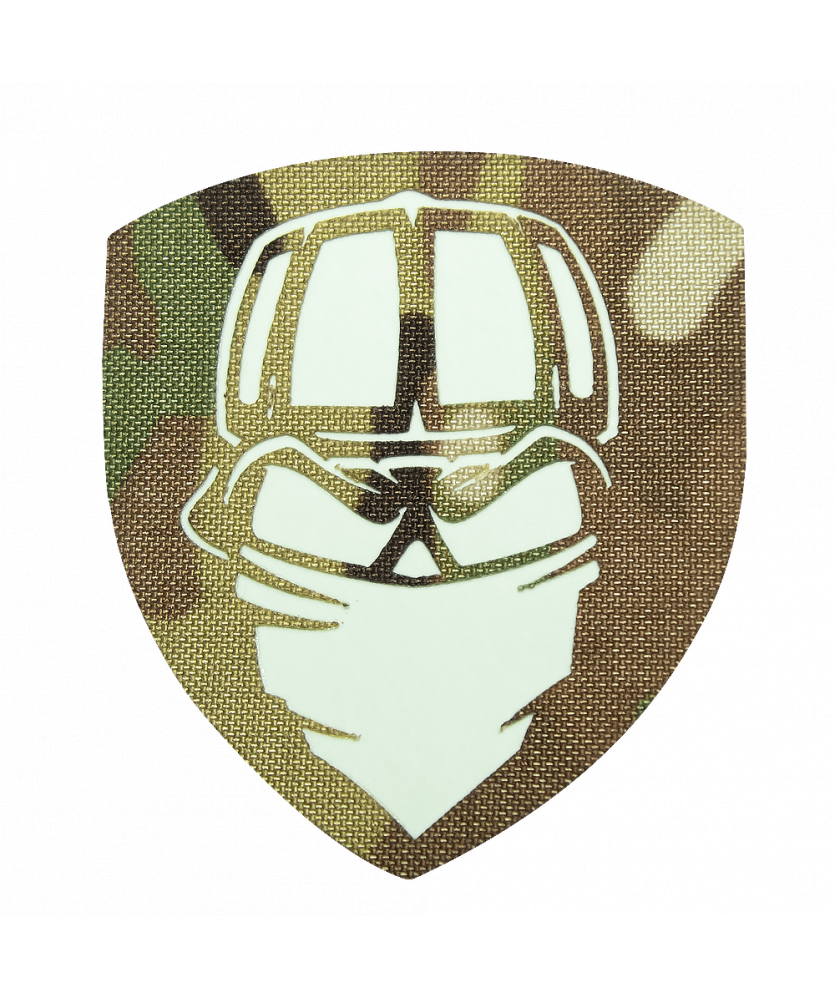 Шеврон Camotec Ультрас (7*8) Multicam/Люмін (9017)