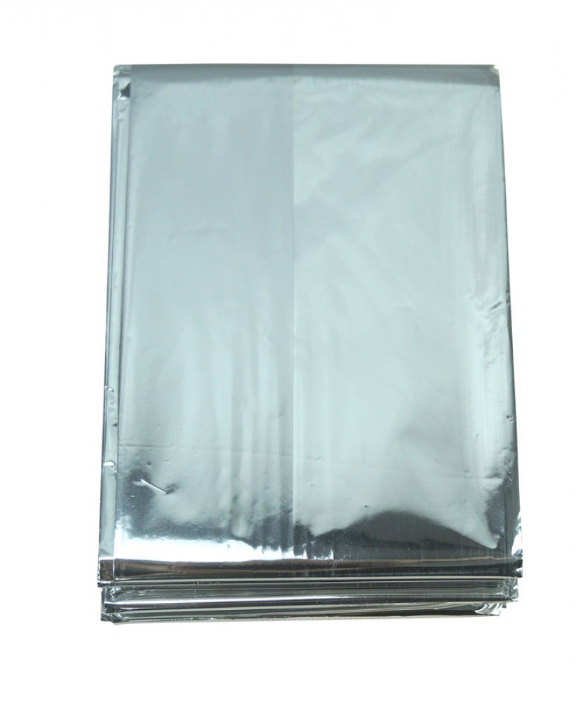 Ковдра з фольги KOMBAT Emergency Foil Blanket