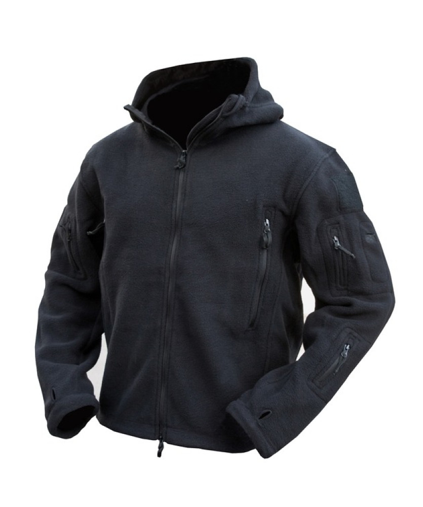 Фліс тактичний KOMBAT UK Recon Hoodie чорний