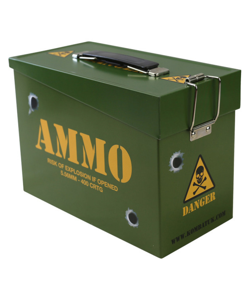 Ящик металевий KOMBAT UK Ammo Tin 20x15x10см