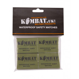 Сірники водозахисні KOMBAT Waterproof matches 4 уп